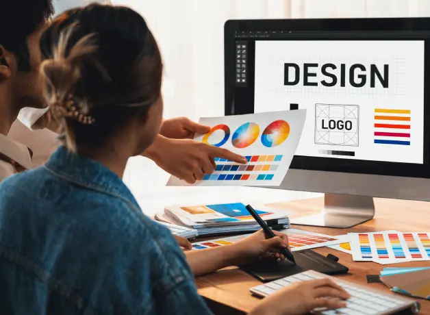 Estudiantes de diseño gráfico