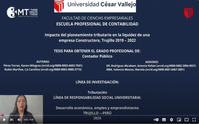 PEREZ TORRES KAREN MILAGROS / RUBIO MARIÑOS LIZ CAROLINA